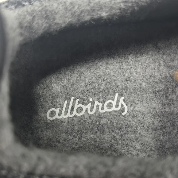 Allbirds Wool Runners Dark Gray Knit Sneakers Size Men's 10 Women's 11.5 - Picture 11 of 11